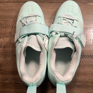 NWT Adidas adipower Weightlifting II Crossfit Shoes EF2978 Green Mint - size 11